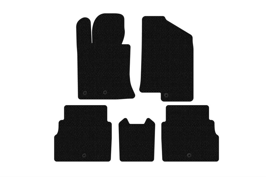 Hyundai Sonata YF 2010–2014 Rubberen automatten Carsuit V2 (zwart) Image