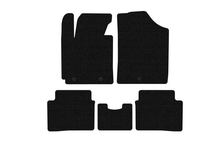 Hyundai Veloster 2011–2017 Carsuit rubberen automatten (Zwart) Image