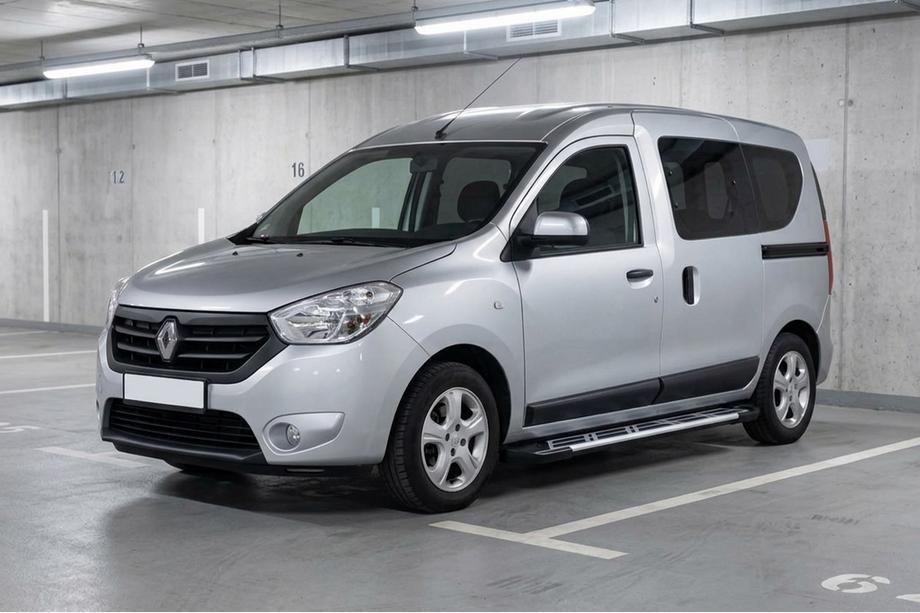 Renault Dokker 2013–2022 Sunrise side steps (set van 2, aluminium) Image