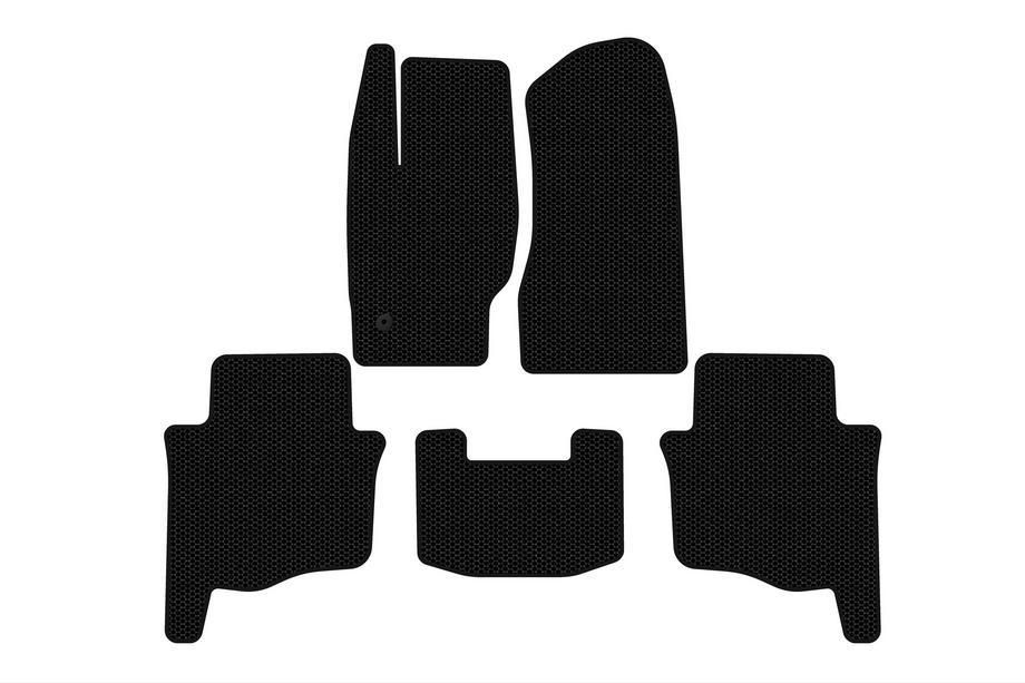 Jeep Grand Cherokee WK 2004–2010 Carsuit rubberen automatten (Zwart) Image