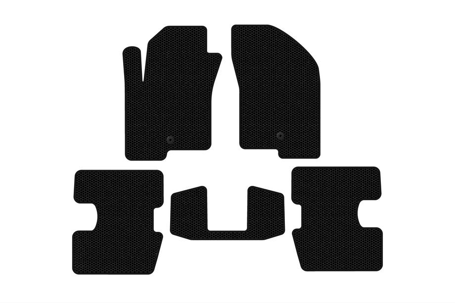 Jeep Patriot 2007–2016 Carsuit rubberen automatten (Zwart) Image