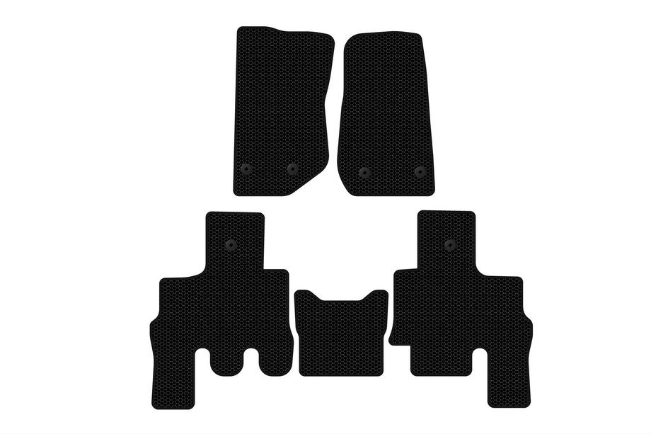 Jeep Wrangler 2007–2017 Carsuit rubberen automatten (Zwart) Image