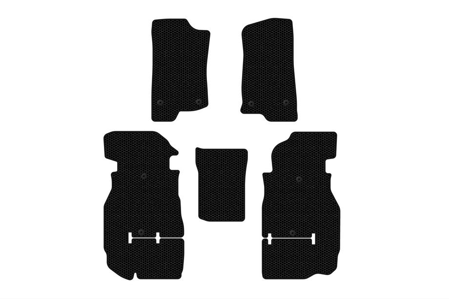 Jeep Wrangler 2018– Rubberen automatten Carsuit (Rubicon Unlimited/5-deurs, zwart) Image