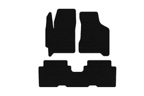 Kia Carens 1999–2012 Carsuit rubberen automatten (Zwart) foto 1