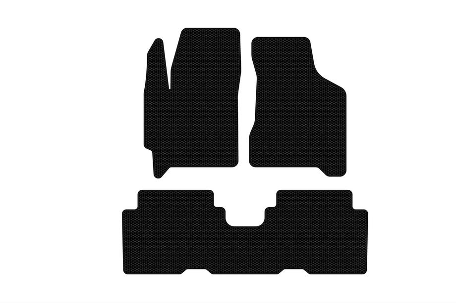 Kia Carens 1999–2012 Carsuit rubberen automatten (Zwart) Image