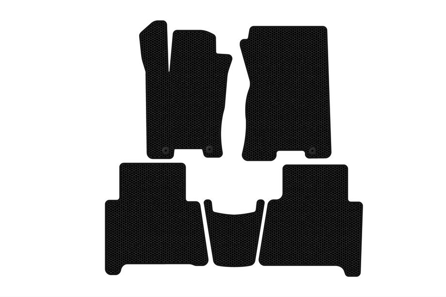 Kia Mohave 2008–2016 Carsuit rubberen automatten (Zwart) Image