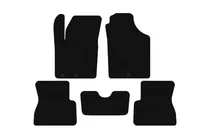 Kia Picanto 2011–2016 Carsuit rubberen automatten (Zwart) foto 1