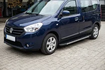 Renault Dokker 2013–2022 Duru side steps (2 stuks, aluminium) foto 1