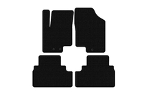 Kia Venga 2010–2019 Carsuit rubberen automatten (Zwart) foto 1