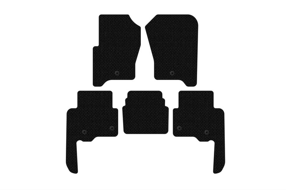 Land Rover Discovery IV 2009–2017 Rubberen automatten Carsuit V2 (Zwart) Image