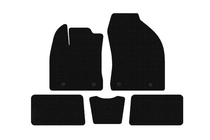 Lexus CT200H 2011–2022 Rubberen automatten Carsuit (HB, Hybrid, zwart) foto 1