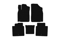 Lexus ES 2012–2018 Rubberen automatten Carsuit (2012-2015, SD, zwart) foto 1