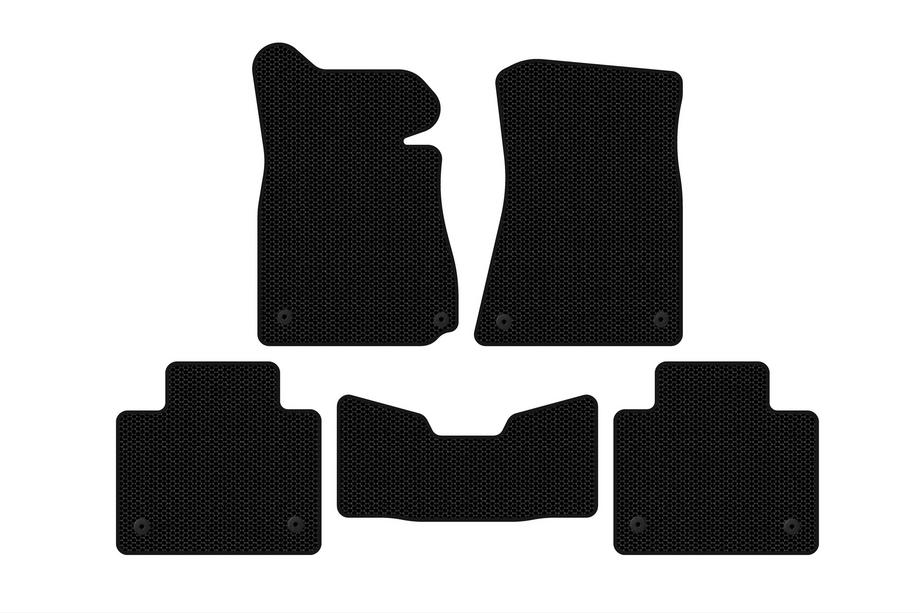 Lexus GS 2011–2020 Rubberen automatten Carsuit (2011-2015, SD, geen vierwielaandrijving, zwart) Foto 1