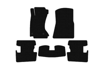 Lexus IS 2005–2013 Rubberen automatten Carsuit (vierwielaandrijving, zwart) foto 11