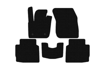 Lincoln MKZ 2012–2020 Carsuit rubberen automatten (2016-2020, SD, zwart) foto 1