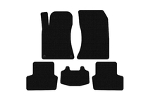 Mercedes CLA C117 2013–2019 Rubberen vloermatten Carsuit (SD, zwart) foto 1