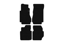 Mercedes W123 1975–1986 Carsuit rubberen automatten (Zwart) foto 1