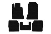 Mercedes S-class W140 1991–1998 Rubberen automatten Carsuit (SD, lange wielbasis, zwart) foto 1