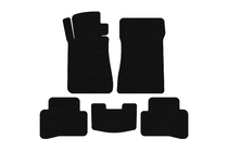 Mercedes C-klasse W202 1993–2001 Rubberen vloermatten Carsuit (SD, zwart) foto 1