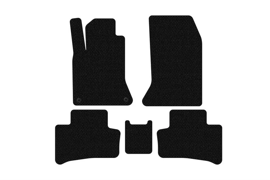 Mercedes B-klasse W246 2011–2018 Carsuit rubberen automatten (2011-2015, Elektro, zwart) Foto 1