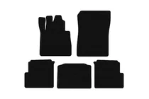 Mercedes G-klasse W463 1990–2018 Rubberen automatten Carsuit (2012-2015, 5-deurs, zwart) foto 1