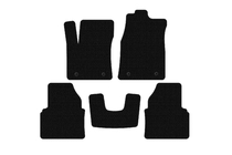 MG 550 2008–2014 Carsuit rubberen automatten (Zwart) foto 1