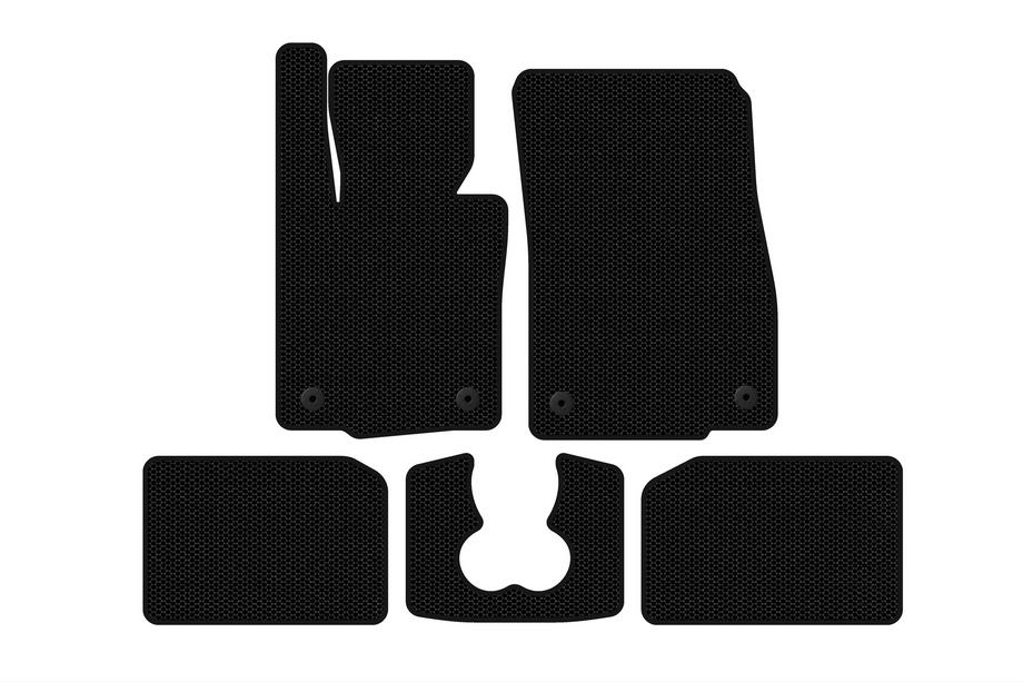 Mini Cooper F55/56/57 2014–2023 Rubberen automatten Carsuit (voor S F55, 5-deurs, zwart) Image