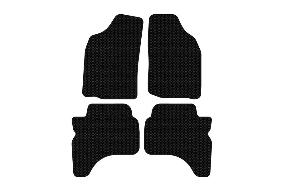 Mitsubishi L200 1996–2006 Carsuit rubberen automatten (Zwart) Image