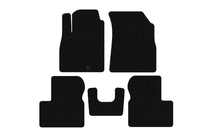 Nissan Micra K13 2011–2016 Carsuit rubberen automatten (Zwart) foto 1