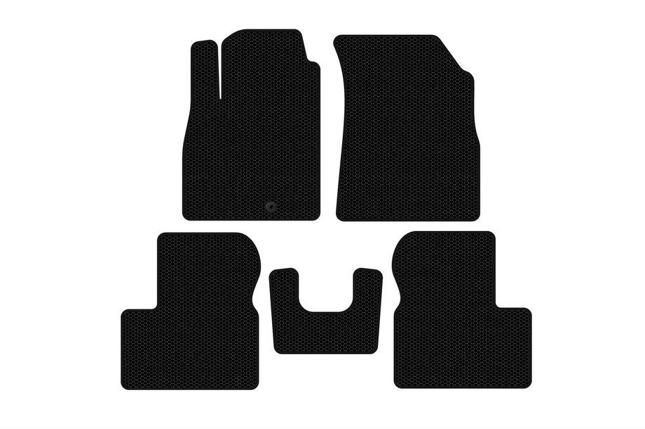 Nissan Micra K13 2011–2016 Carsuit rubberen automatten (Zwart) Image