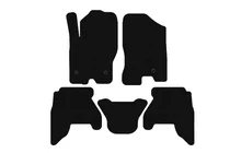 Nissan Pathfinder R51 2005–2014 Rubberen automatten Carsuit V1 (2 rijen, zwart, 2010-2014) foto 1