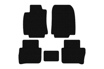 Nissan Tiida 2011–2014 Rubberen automatten Carsuit (HB, zwart) foto 1