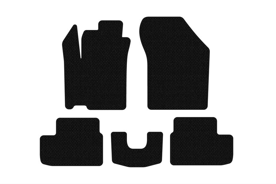 Opel Agila 2007–2015 Rubberen automatten Carsuit (HB, zwart) Image