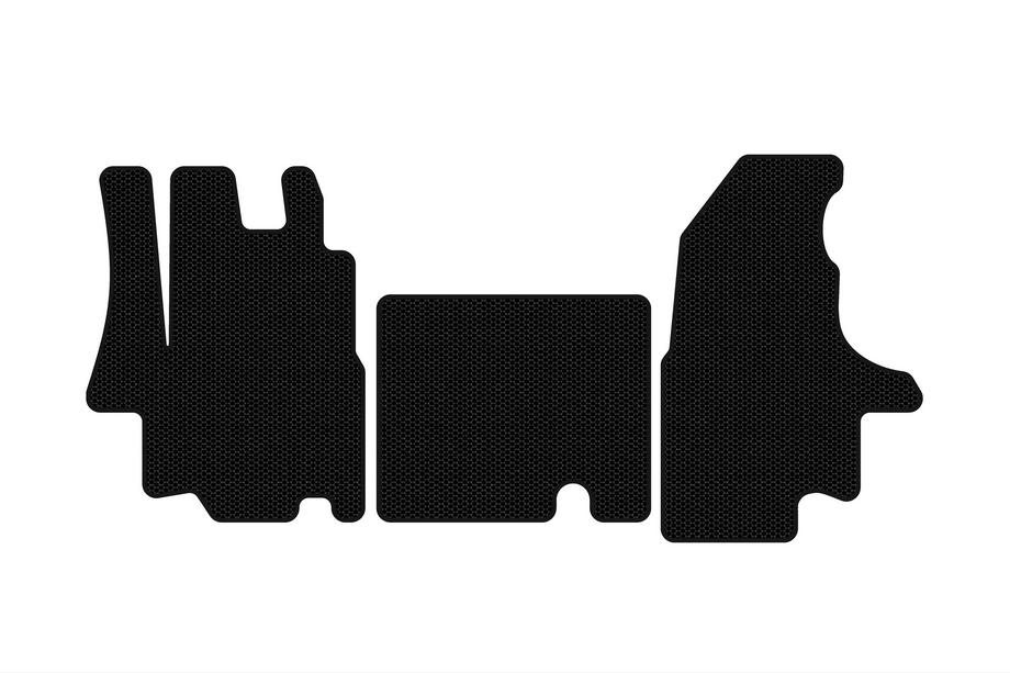 Opel Movano 2004–2010 Carsuit rubberen automatten (Zwart) Image