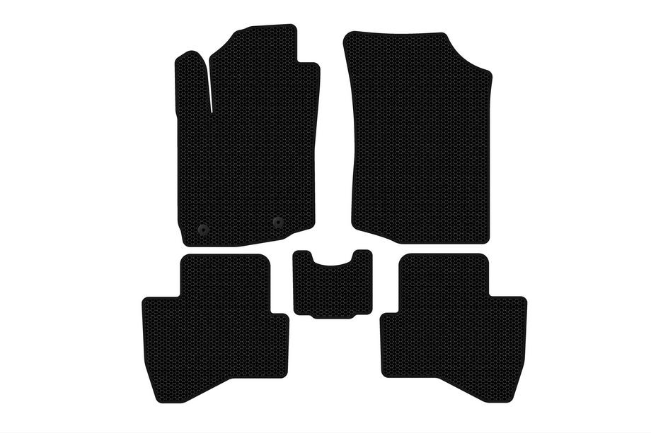Peugeot 108 2014–2021 Rubberen automatten Carsuit (HB, zwart) Foto 1