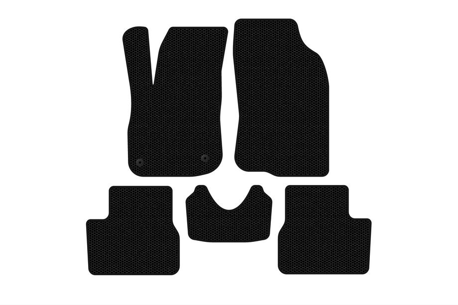 Peugeot 2008 2013–2019 Carsuit rubberen automatten (Zwart) Foto 1