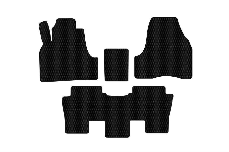 Peugeot 807 2002–2014 Carsuit rubberen automatten (Zwart) Image
