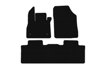 Renault Espace 2014– Carsuit rubberen automatten voor het interieur (5-zits, zwart) foto 1