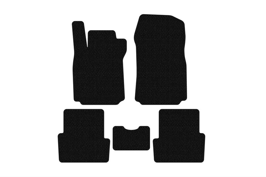 Renault Modus 2005–2012 Carsuit rubberen automatten (Zwart) Image