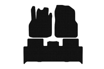 Renault Scenic/Grand 2003–2009 Rubberen automatten Carsuit (2 rijen, zwart) foto 1