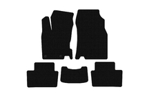 Renault Kadjar 2015–2022 Rubberen automatten Carsuit (2015-2018, zwart) foto 1