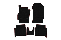 Renault Zoe 2012–2019 Rubberen automatten Carsuit (HB, zwart) foto 1