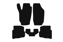 Seat Ibiza 2002–2009 Carsuit rubberen automatten (Zwart) foto 1