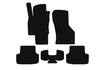 Seat Leon 2013–2020 Carsuit rubberen automatten (Zwart) foto 1