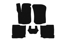 Seat Leon 1999–2005 Rubberen matten Carsuit (HB, 5-deurs, zwart) foto 1