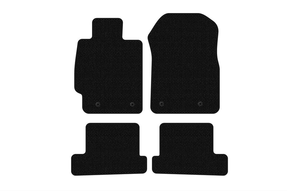 Subaru BRZ 2012–2021 Rubberen automatten Carsuit (Coupé, zwart) Foto 1