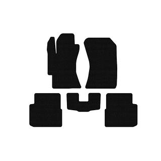 Rubberen automatten Carsuit (HB, zwart) Subaru Impreza 2007–2011 foto 1