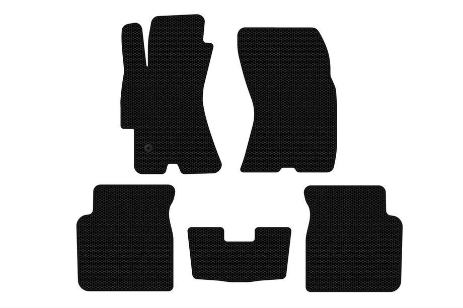 Subaru Outback 2005–2009 Carsuit rubberen automatten (Zwart) Foto 1