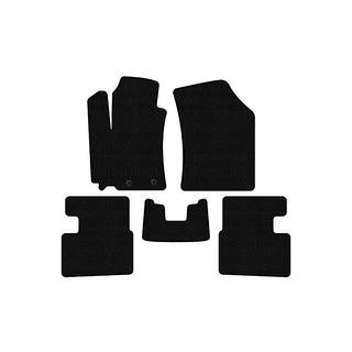 Rubberen matten Carsuit (HB, 5-deurs, zwart) foto 1