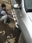 Renault Duster 2008–2017 Zijsteps Vison (2 st., aluminium/RVS) foto 8